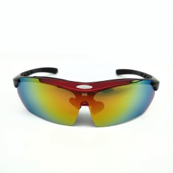 Medium red box   Cycling glasses sports goggles Detachable lenses