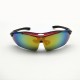 Medium red box   Cycling glasses sports goggles Detachable lenses