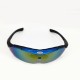 Medium blue frame    ycling glasses sports goggles Detachable lenses