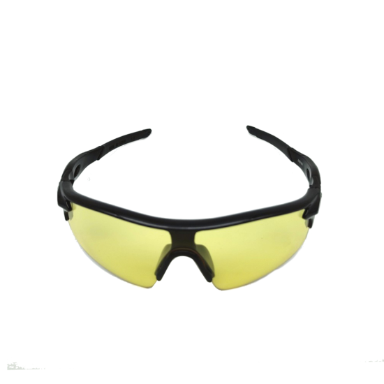 Black frame + yellow piece outdoor mountaineering fishing windproof glasses