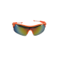 Orange frame + red piece outdoor mountaineering fishing windproof glasses