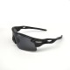 Black frame + gray piece outdoor mountaineering fishing windproof glasses