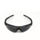 Black frame + gray piece outdoor mountaineering fishing windproof glasses