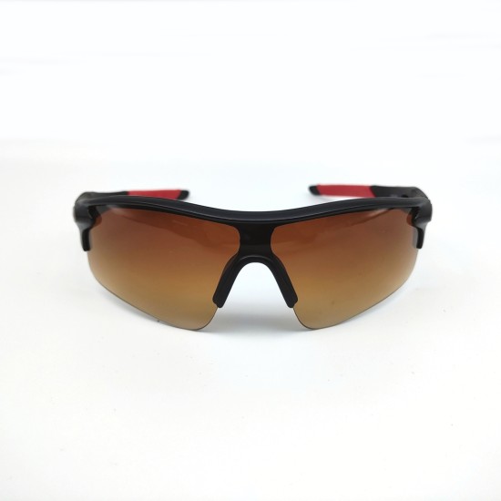 Frosted black frame + tea piece Outdoor Mountaineering fishing Windproof glasse