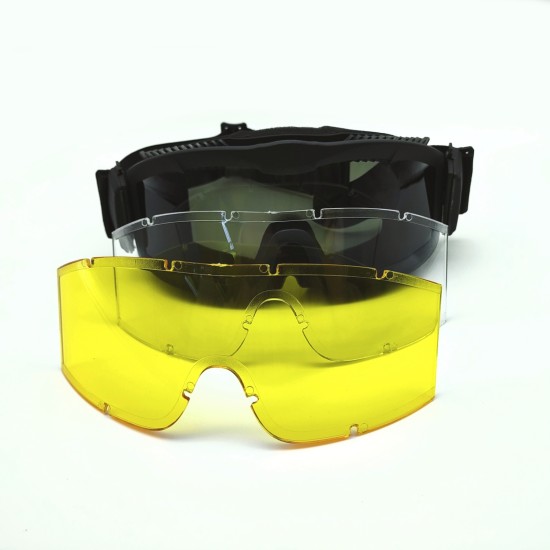 Glasses alpha sand proof shooting goggles.