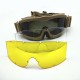 Glasses alpha sand proof shooting goggles.