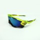 Green and black frame gold piece UV Sunglasses Cycling outdoor vr glassess