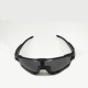 Bright black frame grey piece UV Sunglasses Cycling outdoor vr glasses